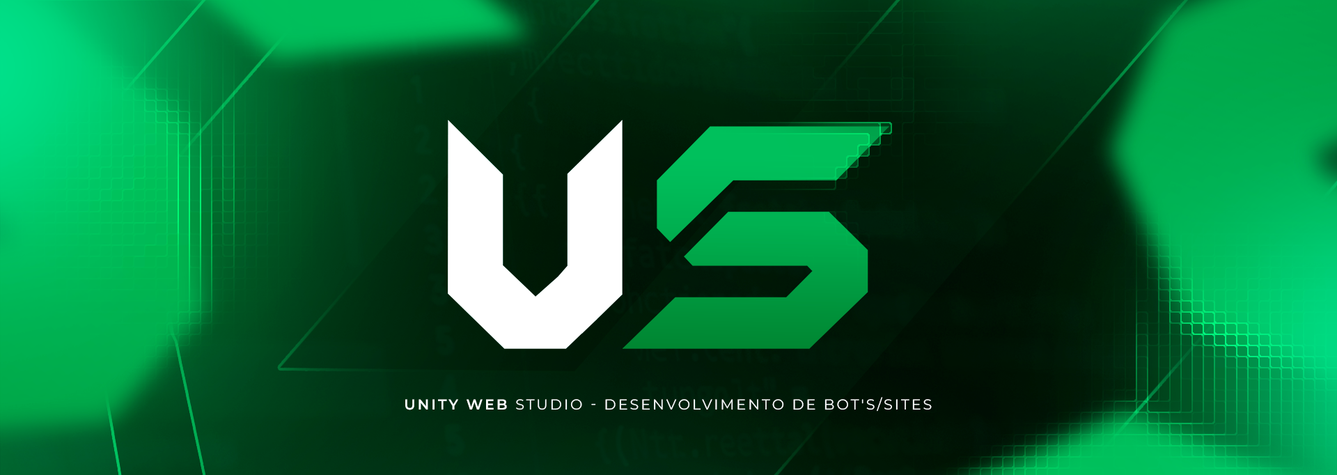 Banner Unity Web Studio - Servicos de desenvolvimento web e bots